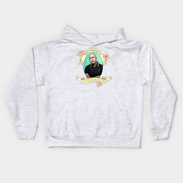 Karl Pilkington Kids Hoodie by Therouxgear